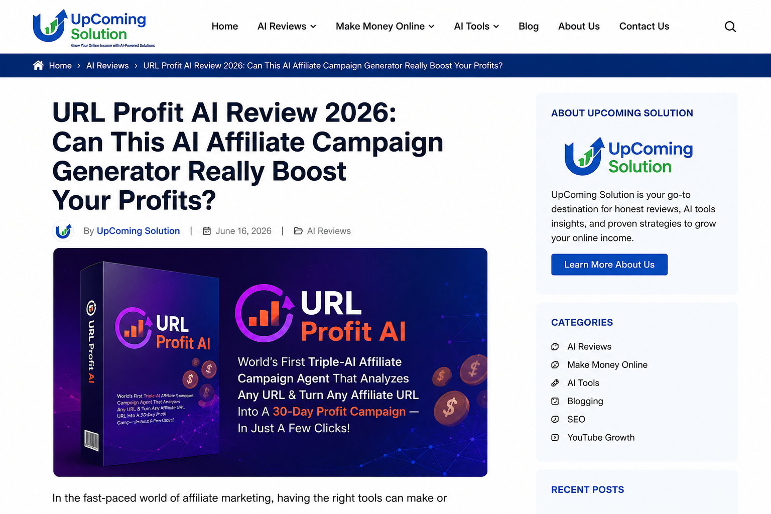 URL Profit AI Review 2026